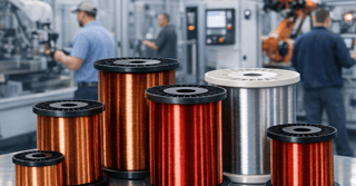 轴向与径向磁通电机的导体材料选择